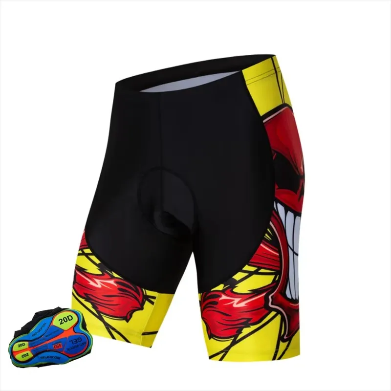 TK Shorts De Ciclismo Para Hombres Con Almohadilla De Gel 20D Pantalones De Bicicleta Transpirables Para Montaña Uso Diario