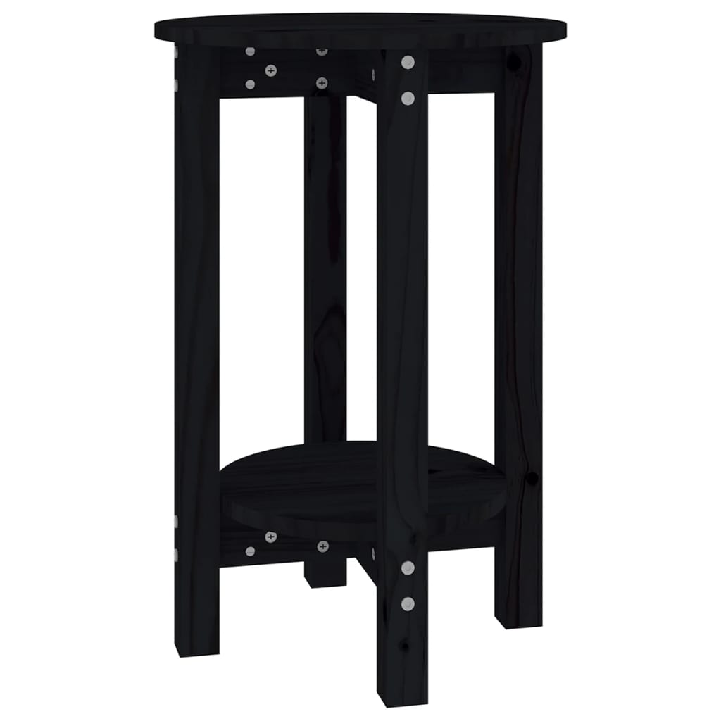 Vidaxl - Mesa de Centro de Madera Maciza de Pino Ø40x60 Cm Natural