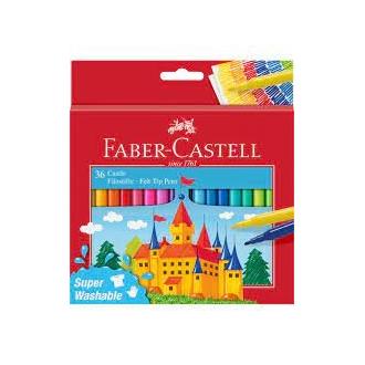 FABER ROTULADOR FABER CASTELL 36 COLORES CARTON ROTULADORES Y MARCADORES