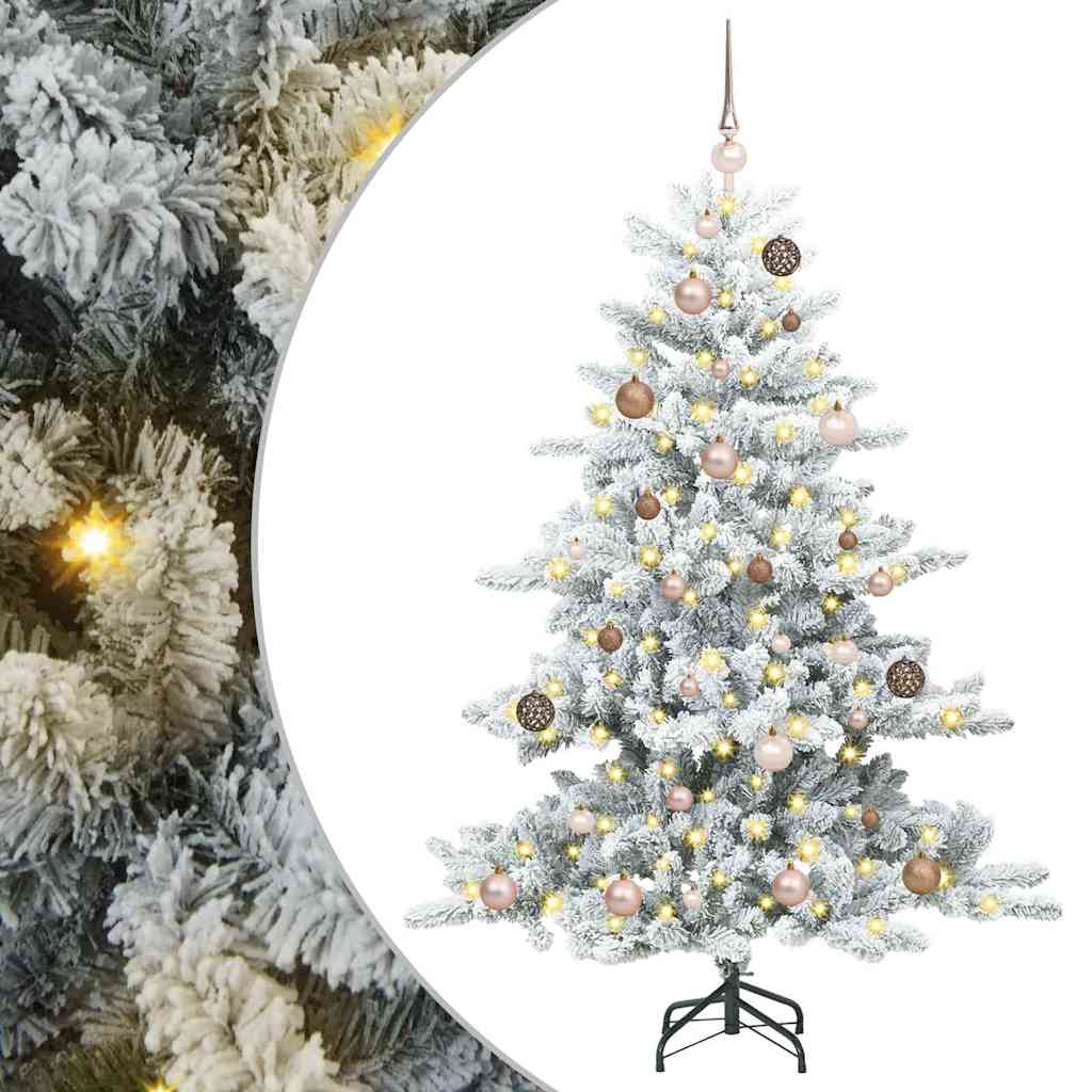 vidaXL Árbol de Navidad artificial con ramas articuladas 150 cm