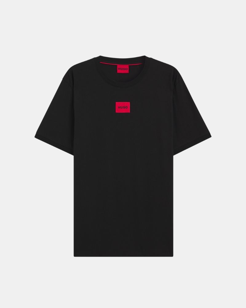 HUGO 50447978 DIRAGONAL212 Camisetas Manga corta Hombre Negro
