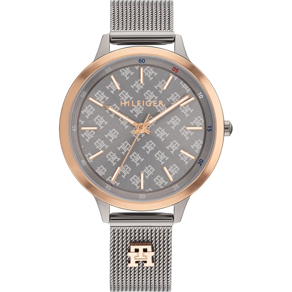 Tommy Hilfiger Reloj Mujer Acero Gris Sumergible 3 ATM 1782587 - Elegante Diseño Femenino
