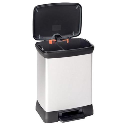 Cubo con pedal KETER Duo 30 l. (10+18 l.) 203291