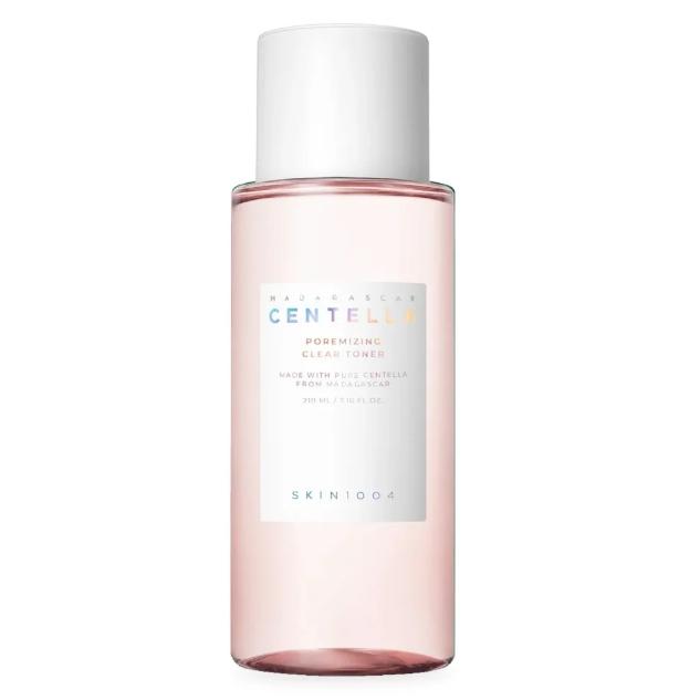 Tónico facial SKIN1004 Madagascar Centella Poremizing Clear Toner 210ml,Hidratación, Reducción del sebo excesivo, Detox, Limpieza, Iluminador, Exfoliación, restaurar la densidad de la piel