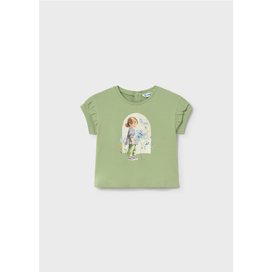 Mayoral - Camiseta manga corta gráfica para niña diseño divertido estilo casual ropa infantil cómoda