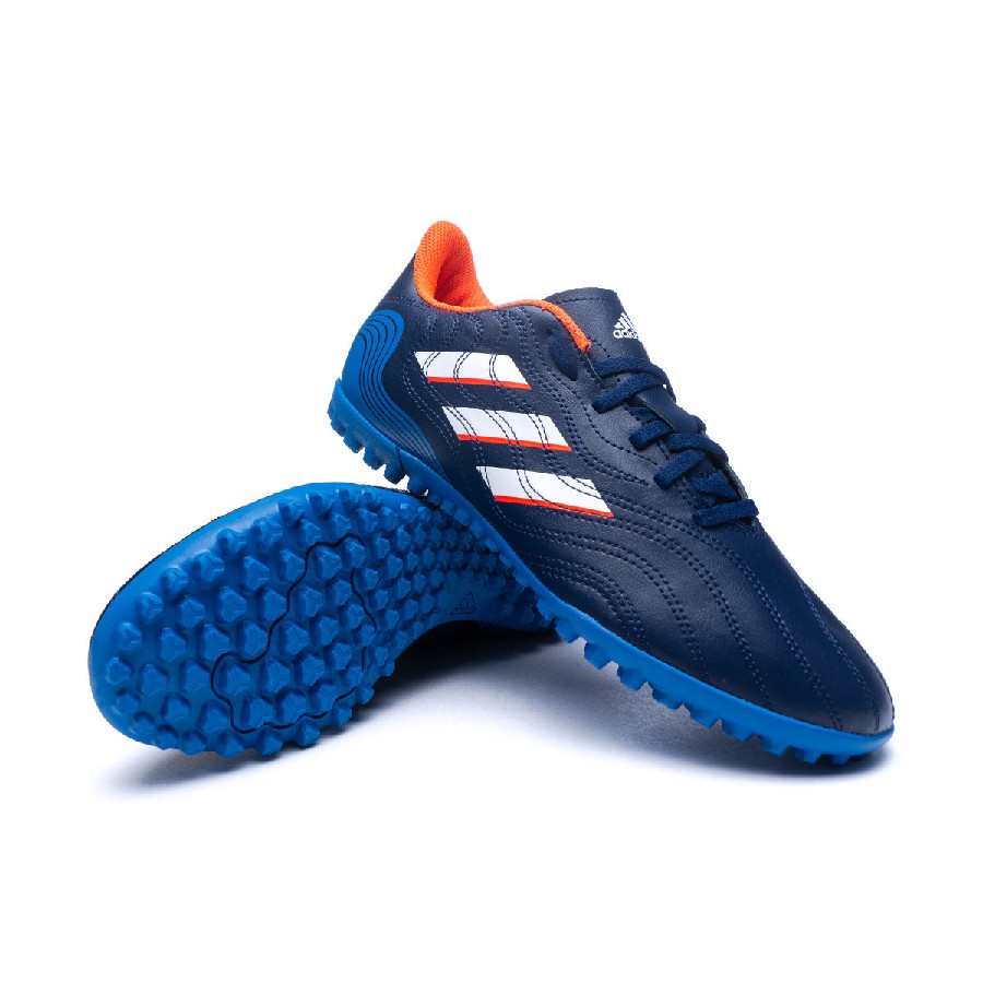 ADIDAS COPA SENSE .4 TF JR AZUL MARINO/NARANJA