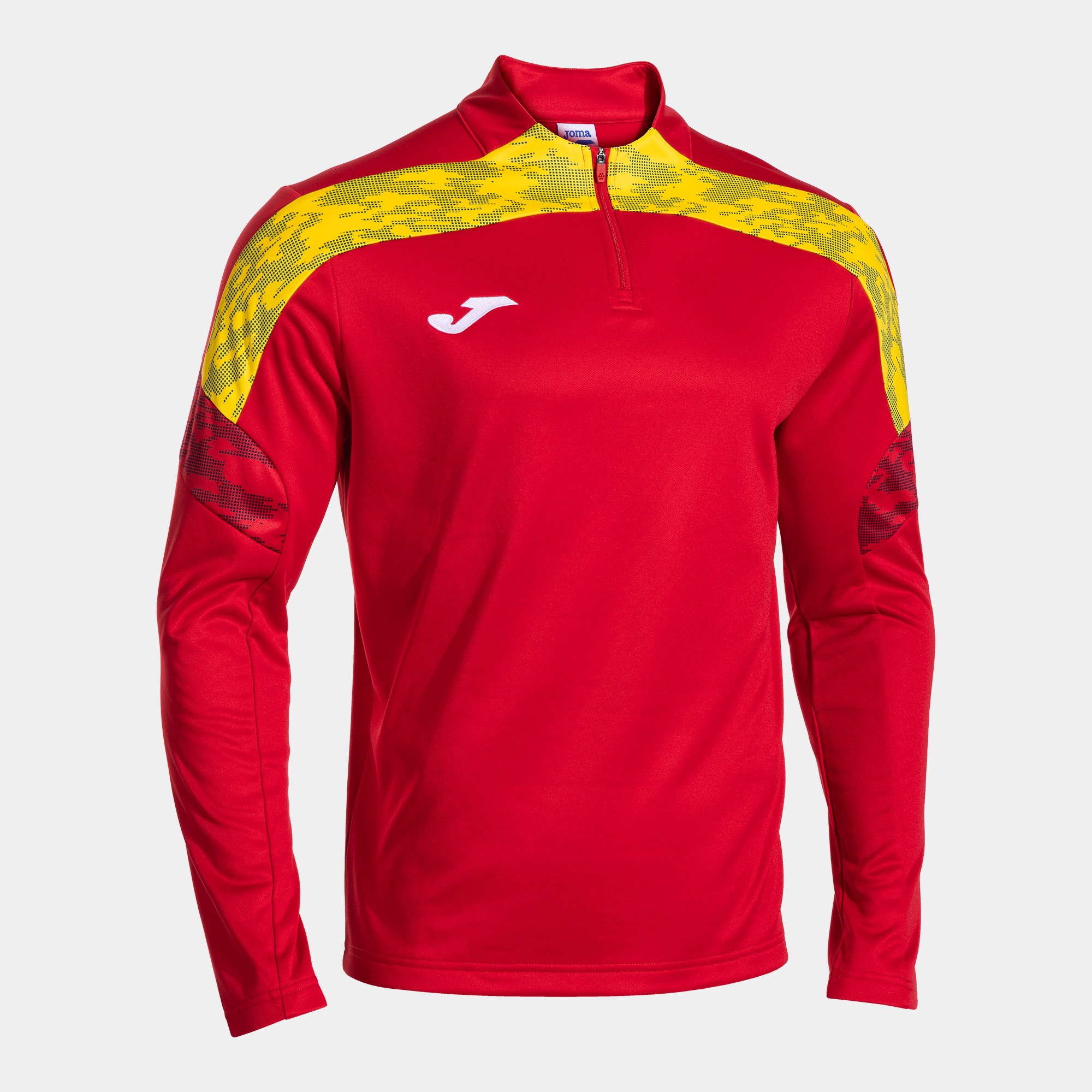 JOMA SUDADERA CHAMPIONSHIP VIII ROJO AMARILLO Talla 4 (6XS) Niño Junior