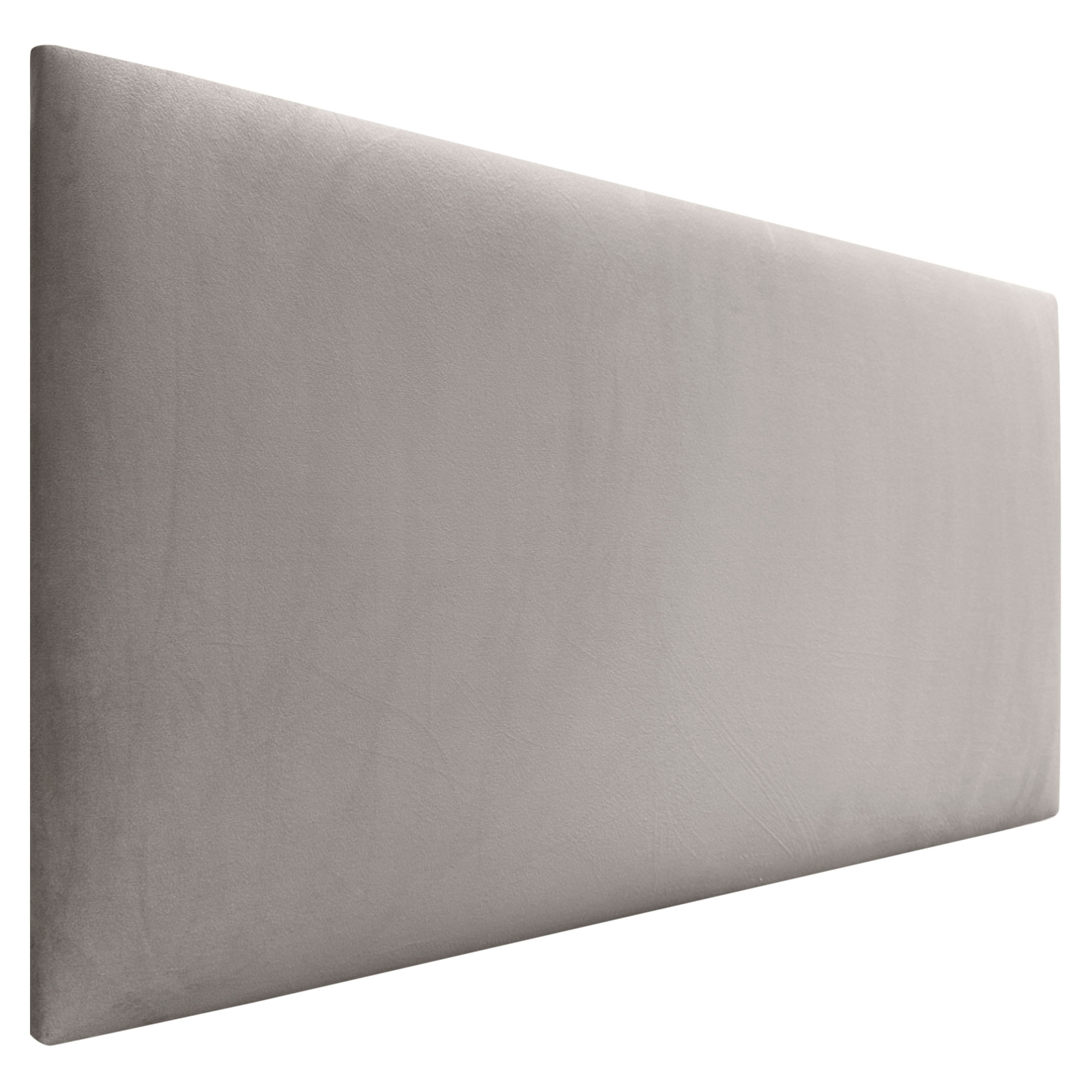 DHOME Cabecero en Terciopelo Liso Alta Gama Moderno con 4cm Grosor Cabezal