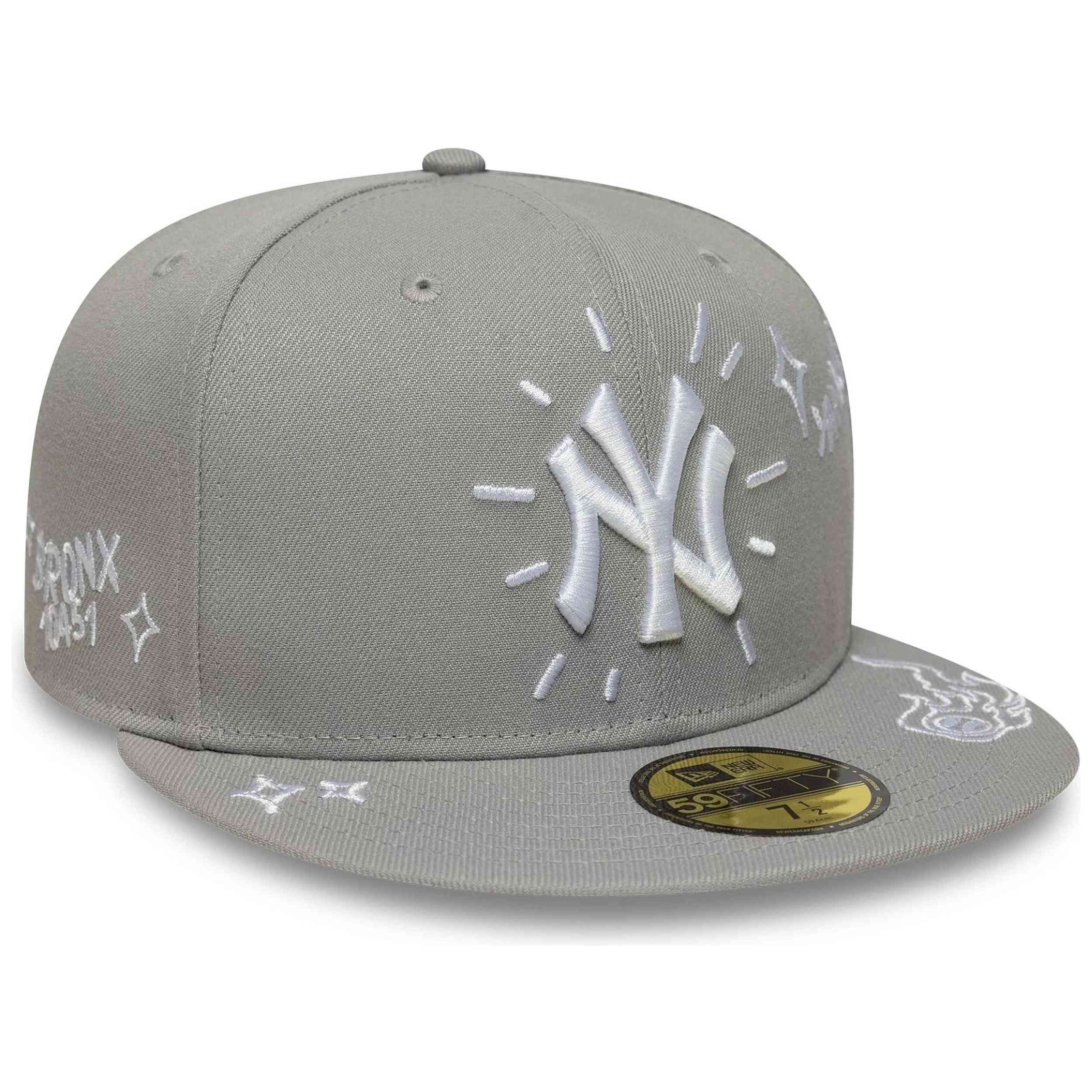 Gorra New Era modelo 60955856 para hombre y mujer en color Gris