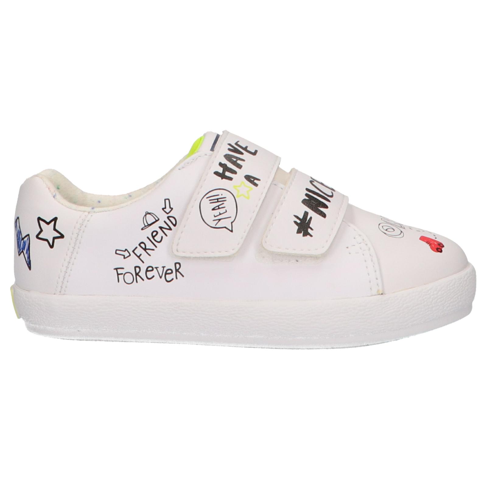 Gioseppo girls and boys' sneakers 47330 white