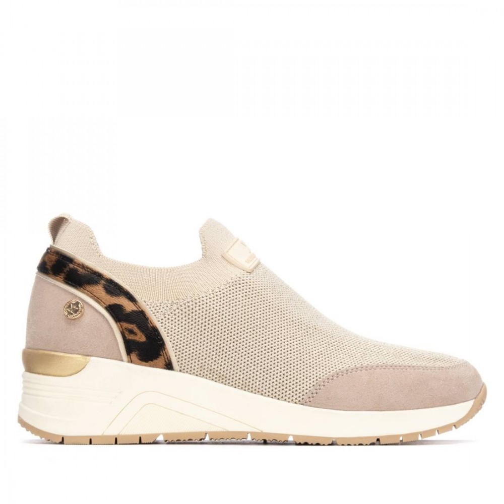 Zapatillas deportivas mujer XTI 144375 01 DEPORTIVO ELASTICO TEXTIL BEIG 36878 25I