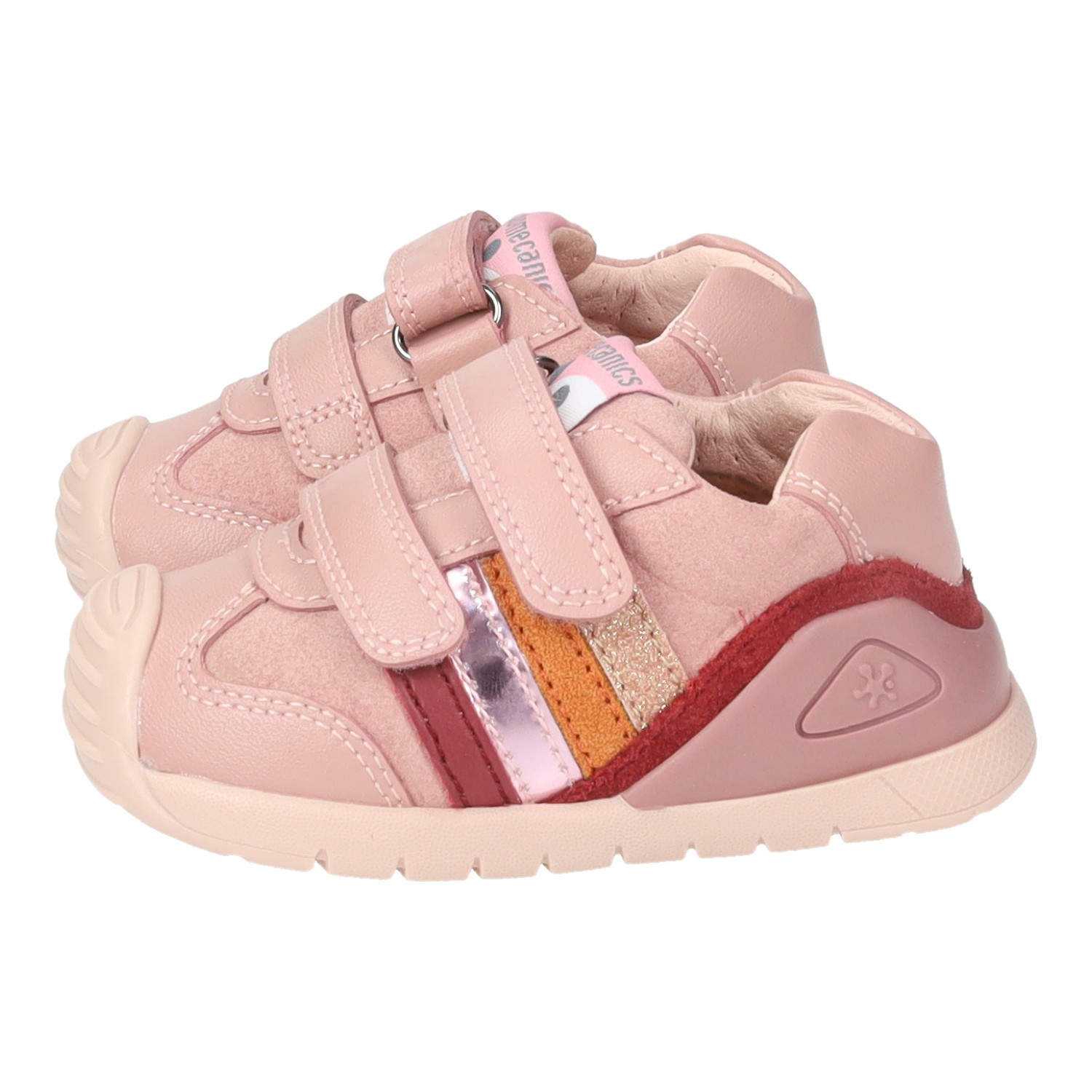 Deportivos marca BIOMECANICS para niña en color rosa. Deportivas rosas para niñas Biomecanics desarrolladas por IBV KISS SAUVAGE