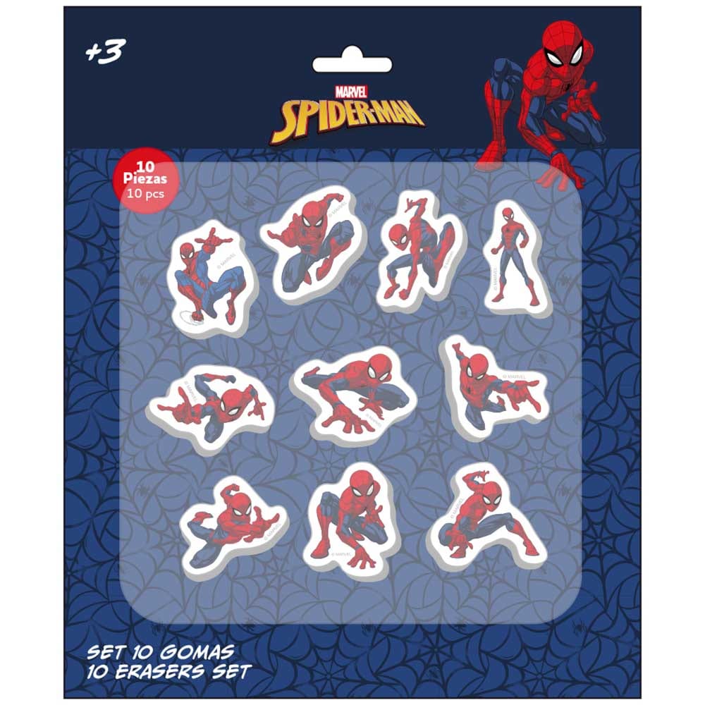 SAFTA | Papelería Marvel Spider-Man, Sets de Actividades, Escritura, Pegatinas, Rotuladores, Gomas, Clips, Post-Its y Diario con Candado, Material Escolar con Licencia Oficial