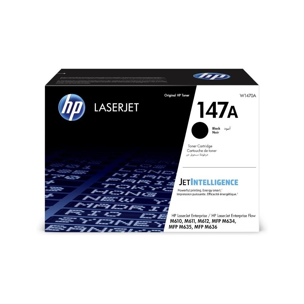 HP Tóner 147A Negro