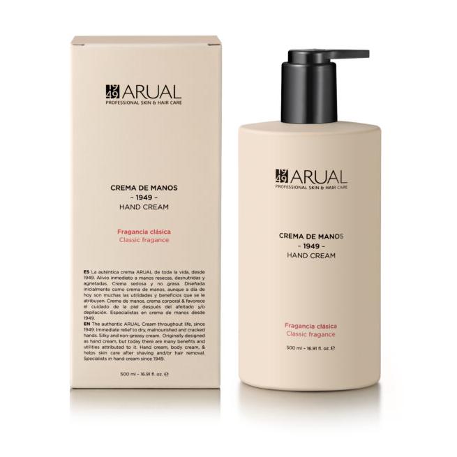 CREMA DE MANOS REGENERADORA DE LA PIEL ARUAL 500 ML