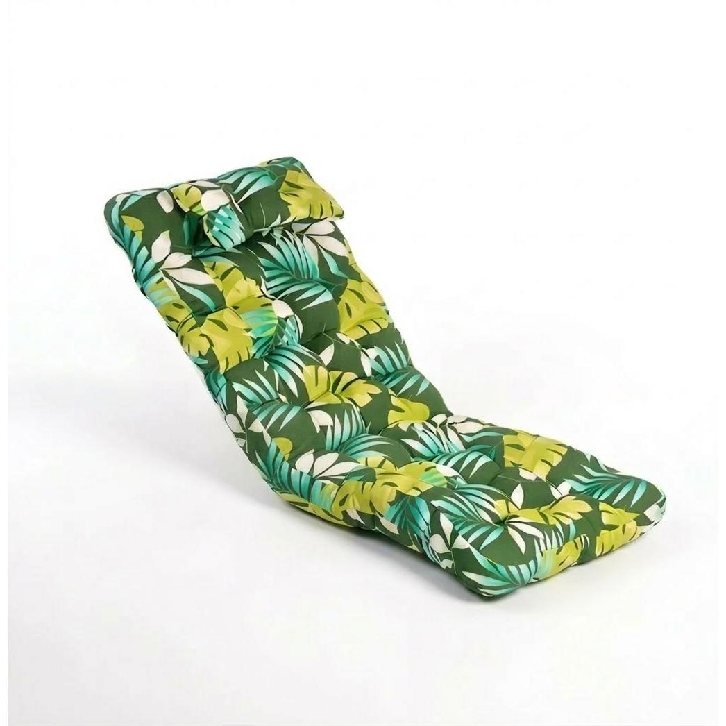 E-LONG Acolchado para Tumbona de Playa, Jardín, Piscina, Terraza (PACK de 2) - Colchoneta Ergonómica Exterior