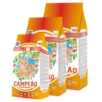 Campeão Gato Esterilizado - 20kg