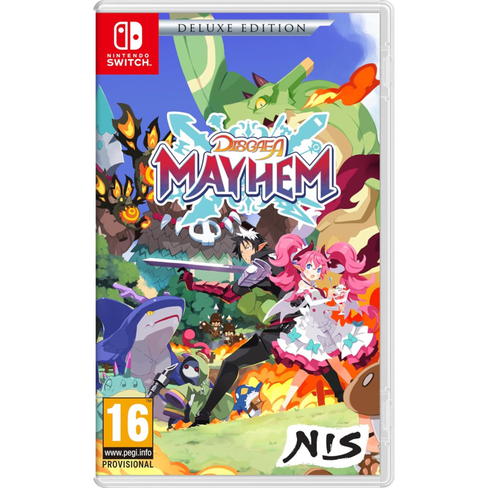 DISGAEA MAYHEM DELUXE EDITION NINTENDO SWITCH - Nuevo a estrenar - PAL España - Bandai Namco - RPG - Nintendo