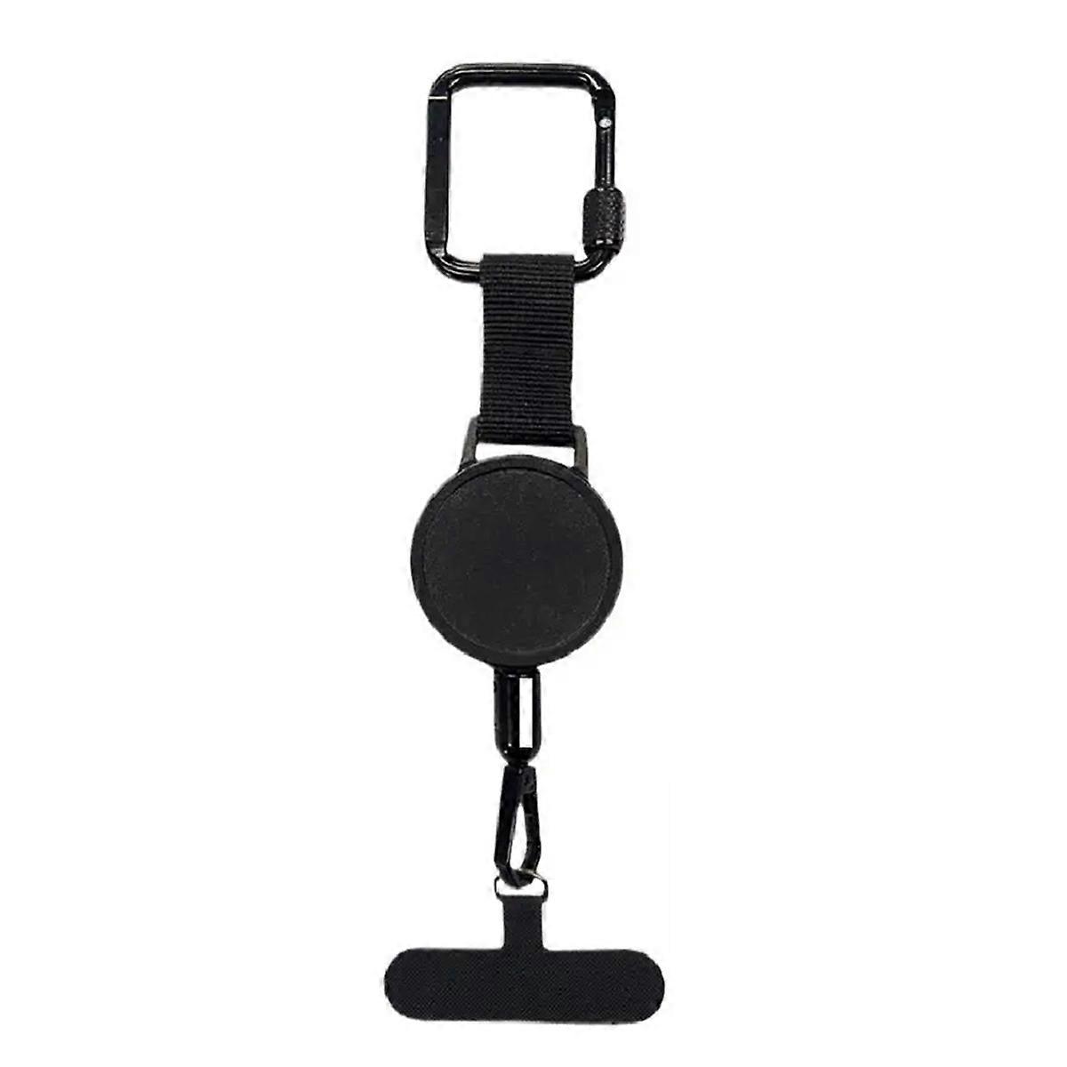 TK Soporte retráctil antirrobo para teléfono móvil, correa de seguridad para smartphone con clip para cinturón