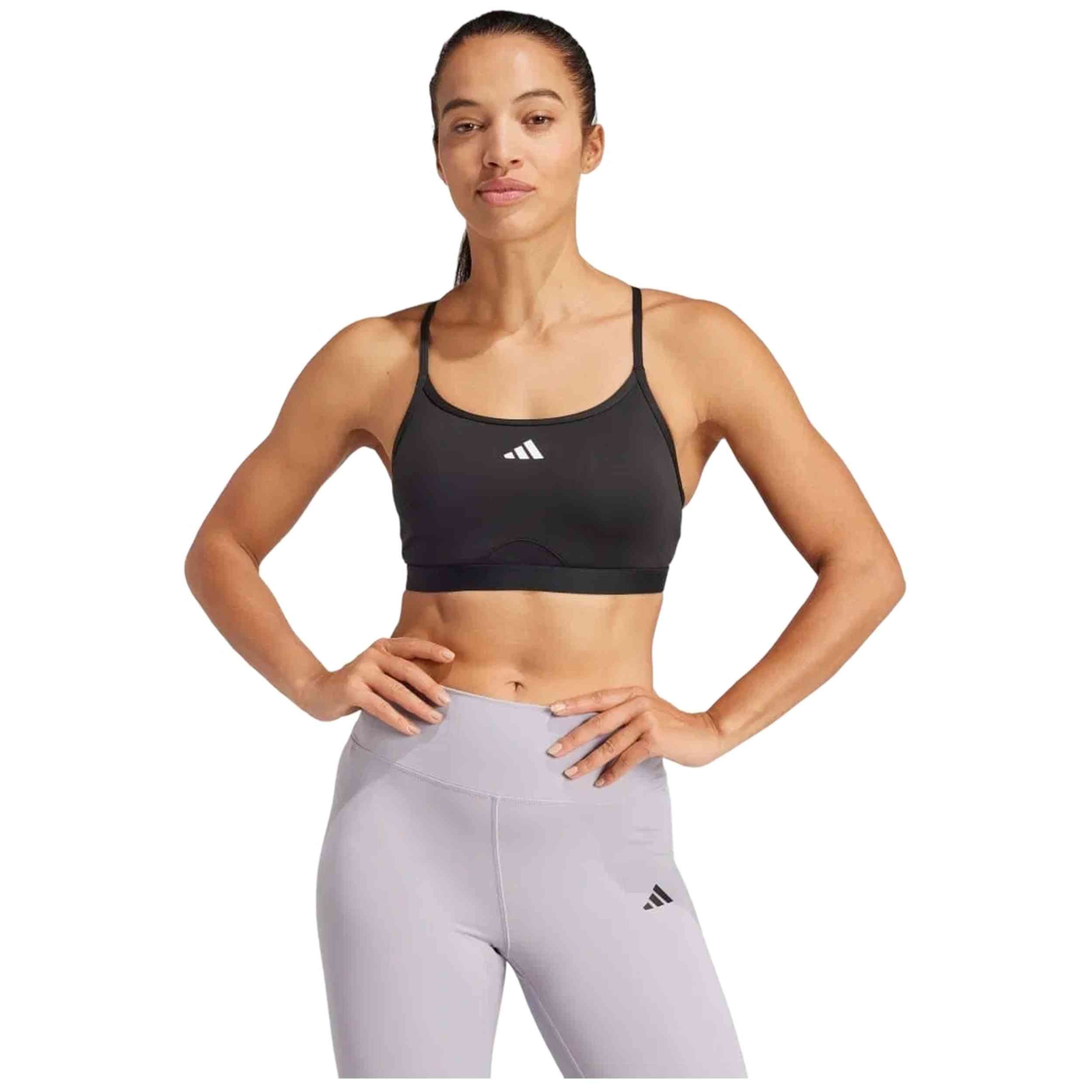 Top Adidas modelo JF3344 para Mujer en color Negro