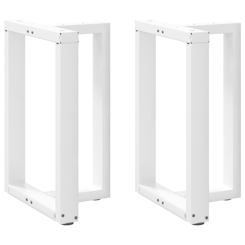 vidaXL Patas para mesa de comedor en forma de T (2 unidades) 50 x 35 x (72-73) cm, acero