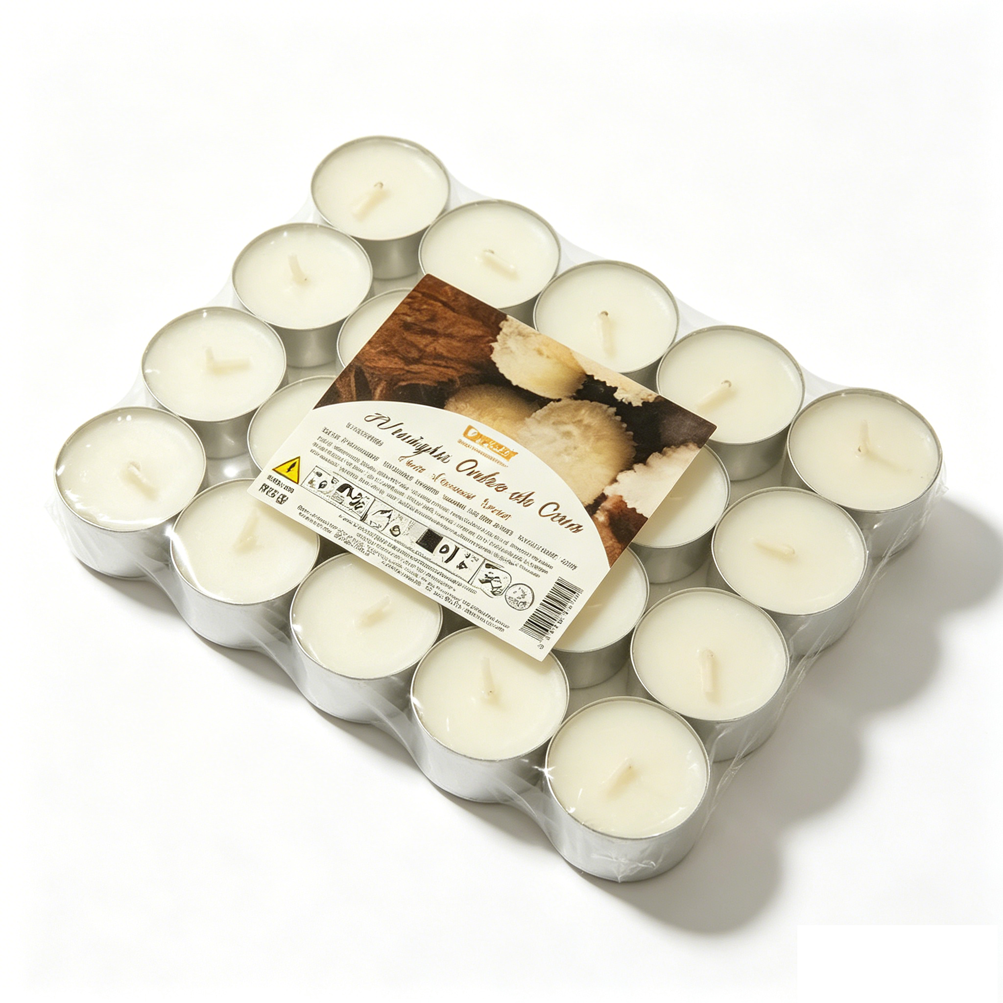 Las velas aromáticas vienen en varios tamaños: paquetes de 20/40/80 pieces, con una duración de combustión larga de hasta 4,5 horas. Puedes elegir entre varios aromas según tu preferencia, como jazmín, vainilla o fruta del bosque.