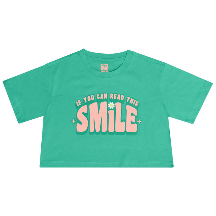 MR CAMISETA DE MANGA CORTA L-XL - IF YOU CAN READ THIS  SMILE Q2 TEEN 38x35x1 Cms.