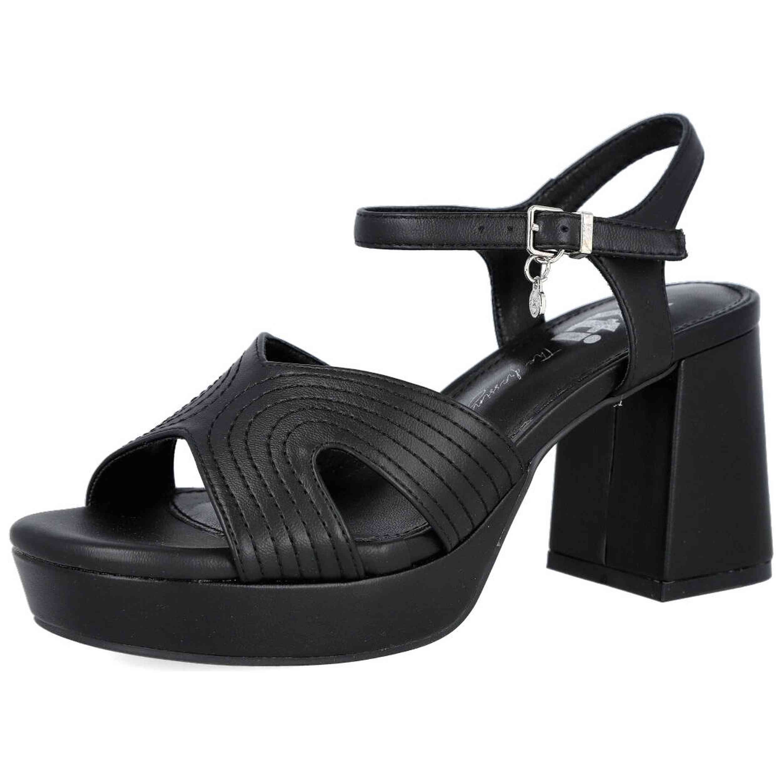 Sandalias De Tacon Xti modelo MD145467 para Mujer en color Negro