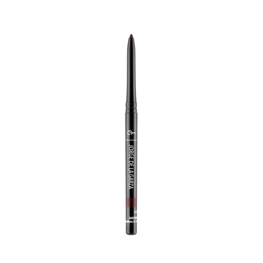 Jorge de la Garza Kajal Liner Waterproof Retráctil – Eyeliner Larga Duración, Negro Intenso