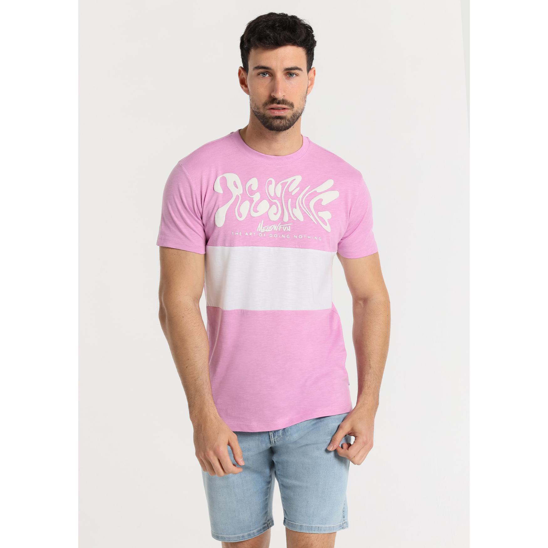 SIX VALVES - Camiseta Block Purple