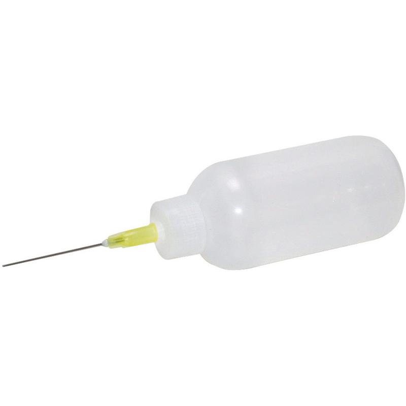 Dispensador de líquidos con aguja.