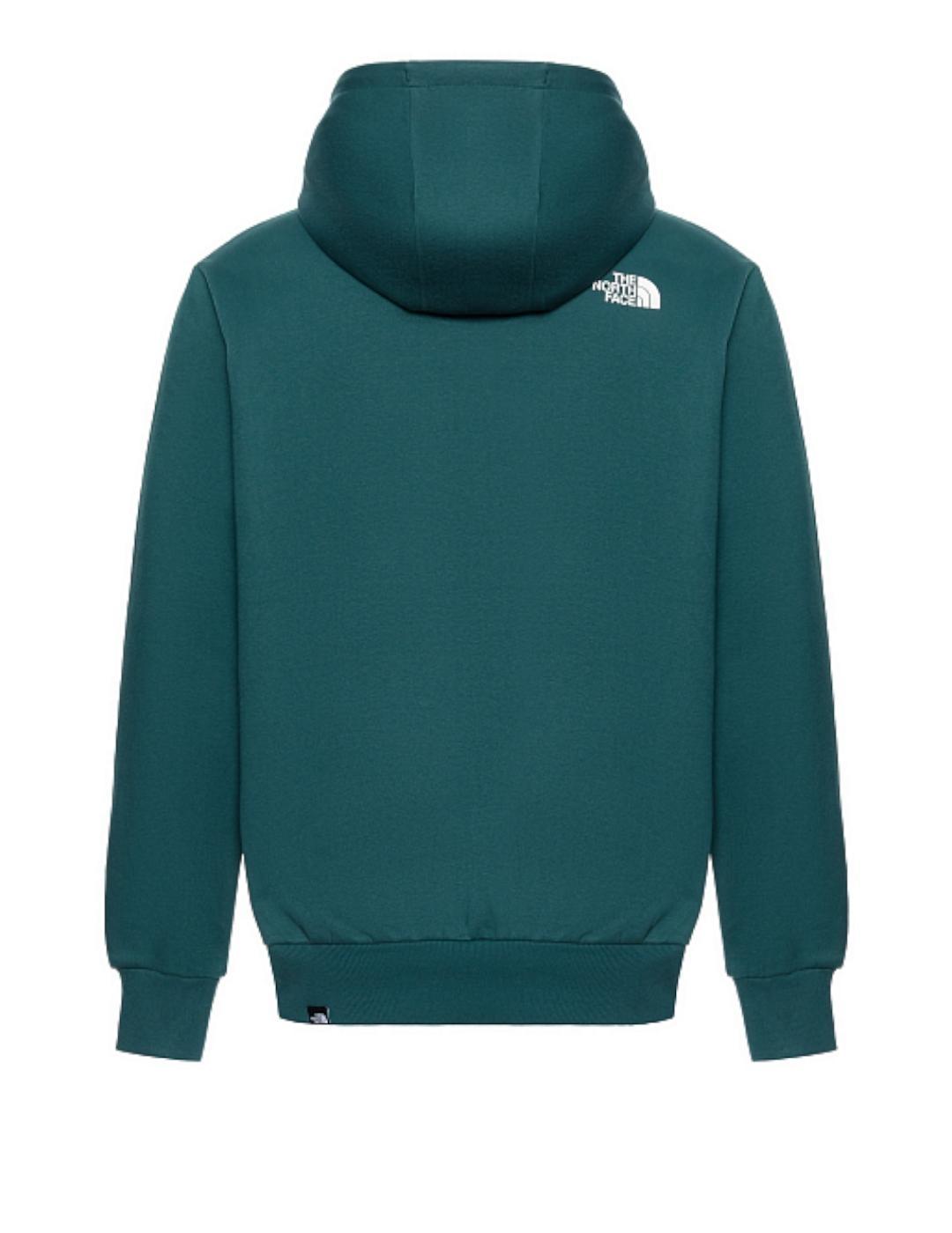 Sudadera TNF MN Simple Dome Hoodie Verde