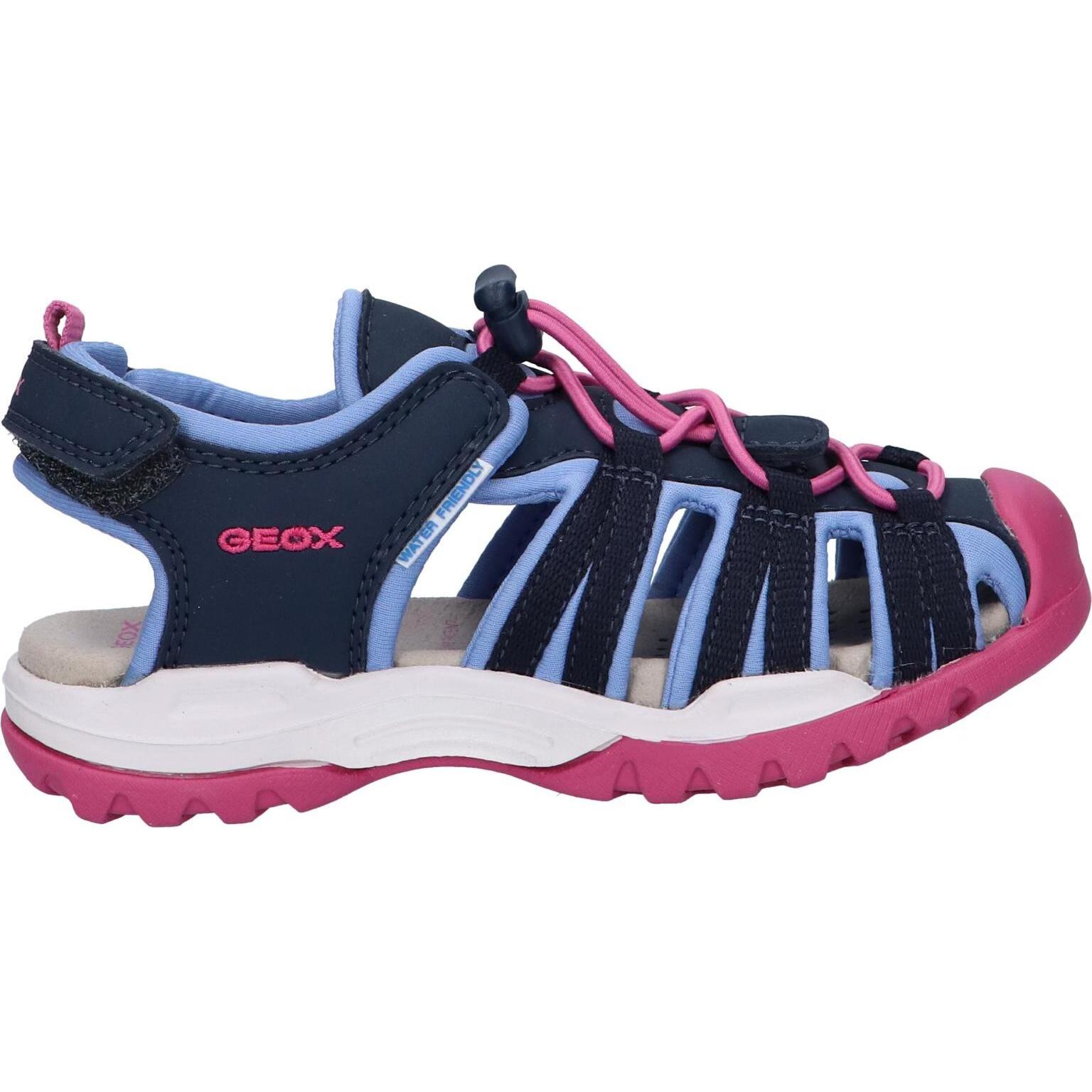 Geox girl's sandals j020wb 05015 j borealis c0700 navy