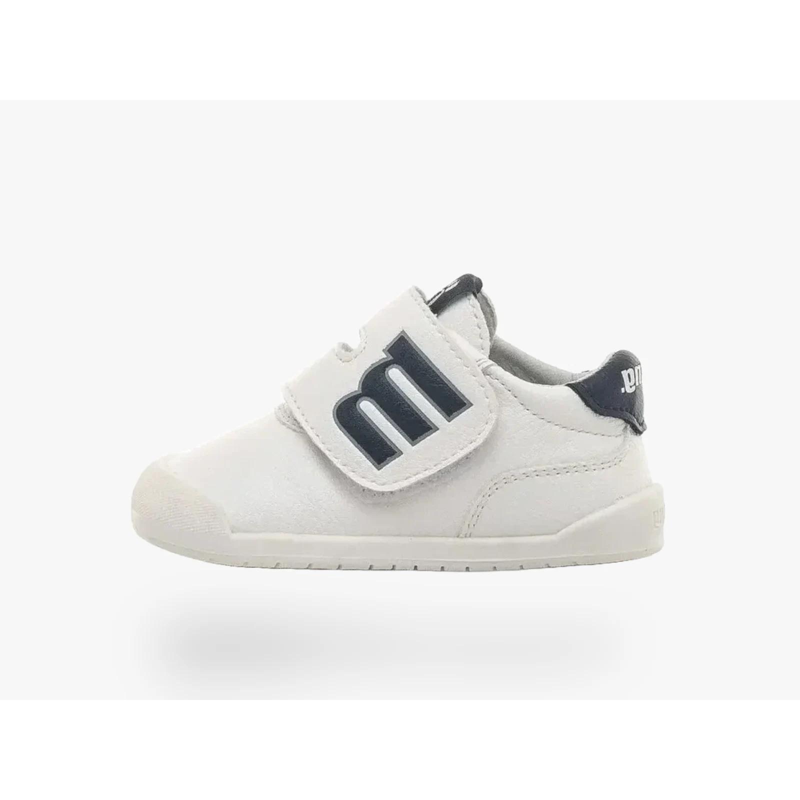 Zapato respetuoso barefoot Mustang Free 48909 Blanco Navy primeros pasos