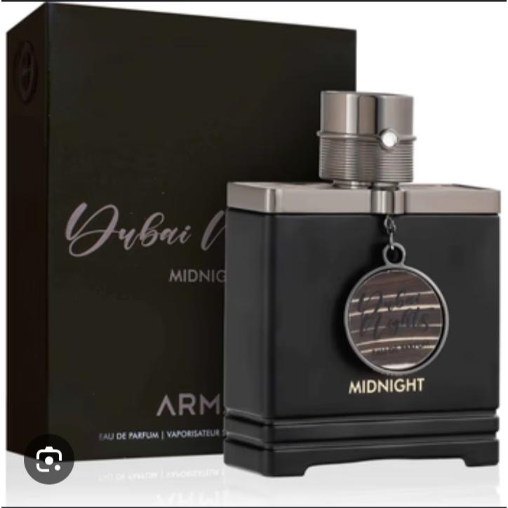 Armaf Dubai Midnight Eau de Parfum 100ml para Hombre - Fragancia Oriental Amaderada con Notas Cítricas y Ambarinas