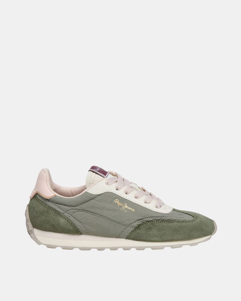 PEPE JEANS PLS400030 JANE SUBTLE Zapatillas Bajas Mujer Verde