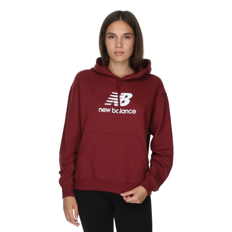 Sudadera NEW BALANCE SE FT LOGO HD WT41504 MHB Granate