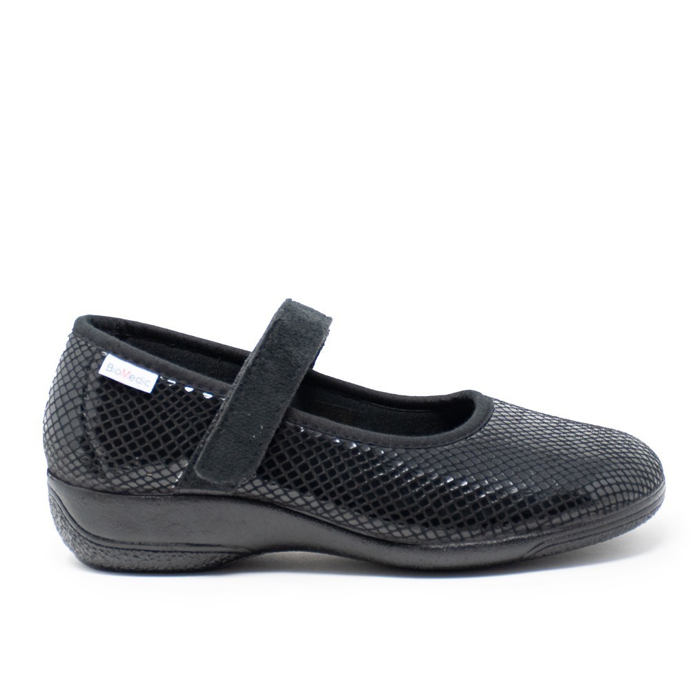 Zapatillas de estar por casa muj CABRERA 5330 MERCEDES CONFORT, SERP. NEGRO 23773 XL