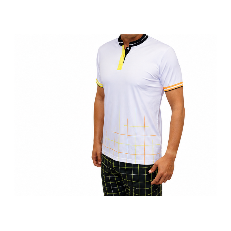 Polo LX planet hombre blanco