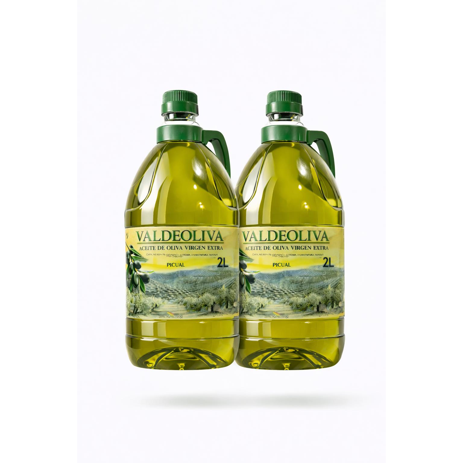 Pack Familiar 2 x 2 L Aceite de Oliva Virgen Extra Picual | Producción Familiar | Cosecha Propia