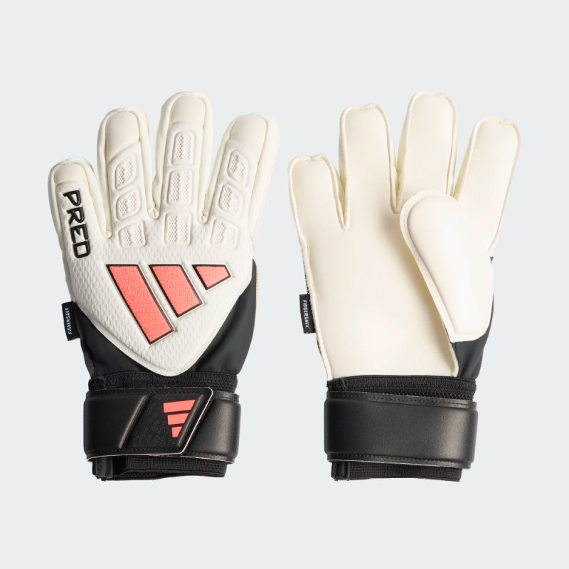 Guantes De Portero Blancos Adidas Predator Match Fingersave Junior Goalkeeper Glove