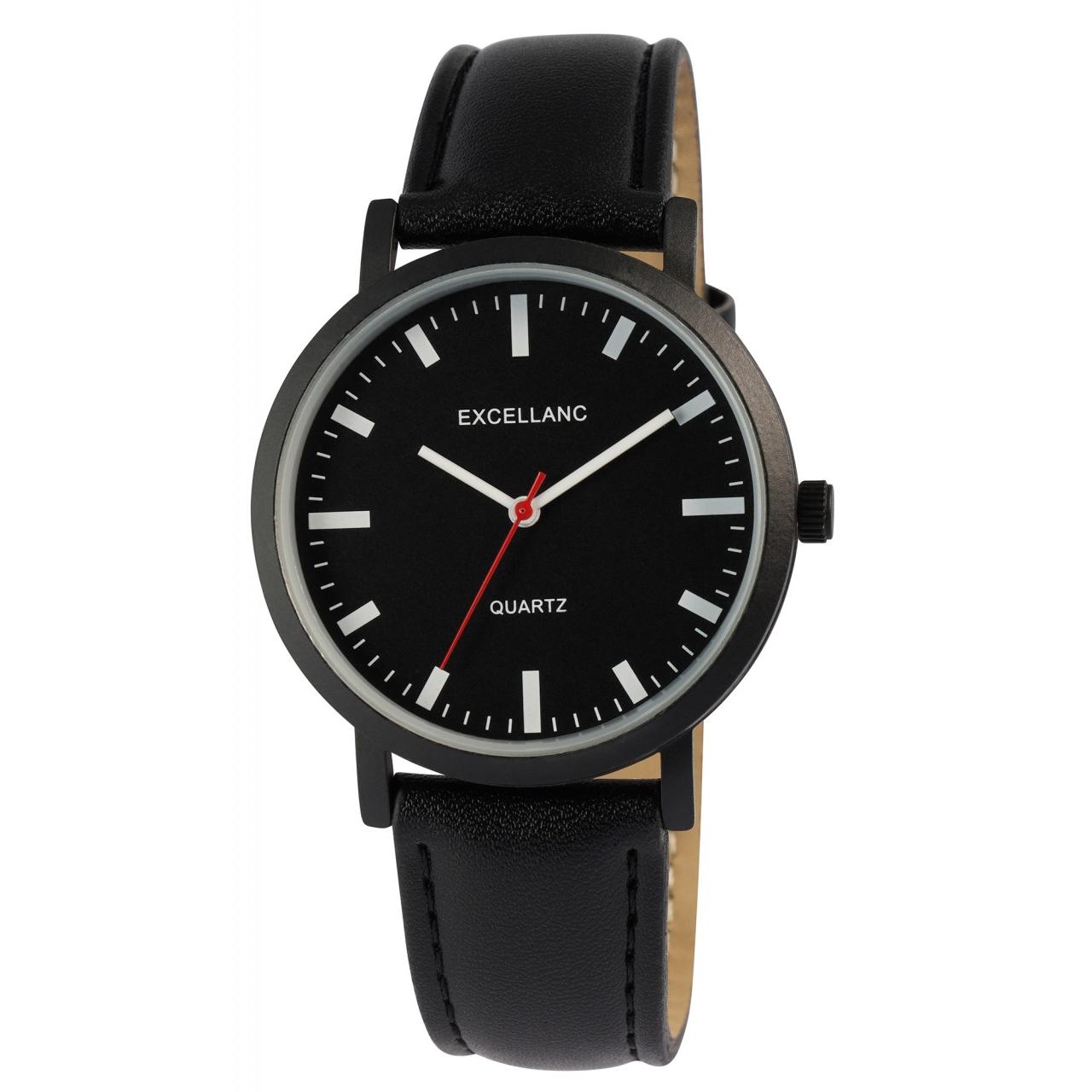 Reloj Excellanc® Hombre com Bracelete em Pele Sintética 0277