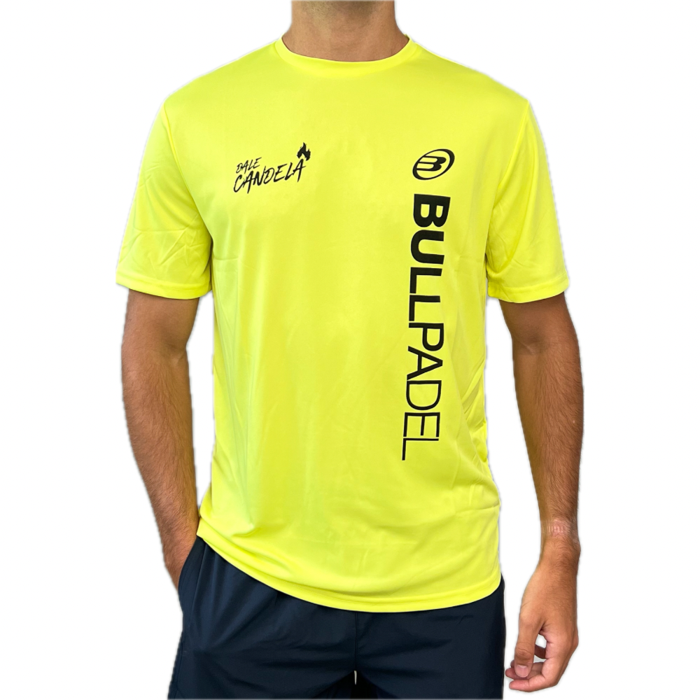 BULLPADEL DALE CANDELA PM Amarillo (Camiseta)
