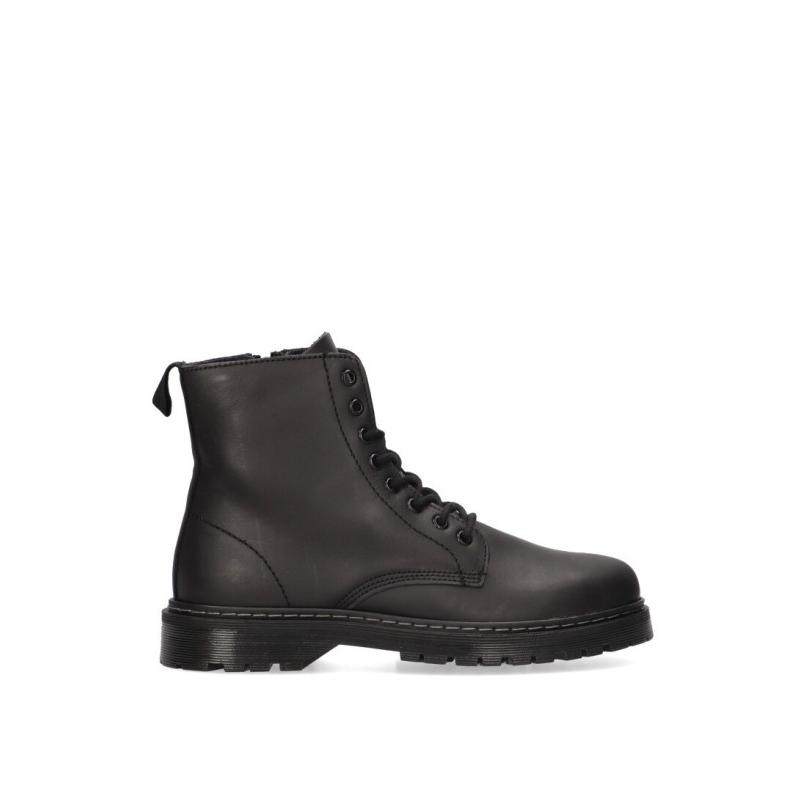 Botin Dj. Santa - Hombre - Suela Plana - Modelo 4056 - Color Negro