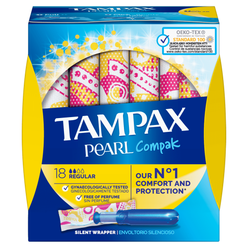 Tampax Pearl Compak Regular 16 Unidades