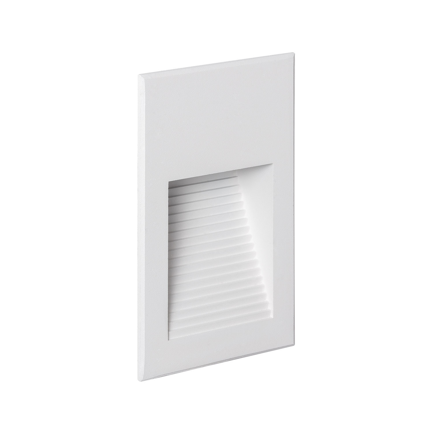 Ledkia Baliza Exterior LED 5W Empotrable Pared Blanco Goethe 2700K Blanco Cálido