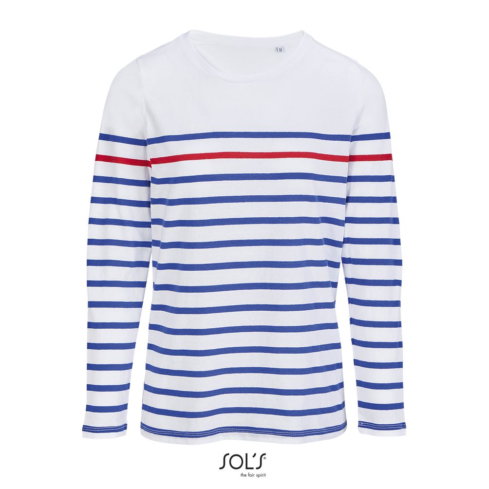 SOL'S MATELOT LSL WOMEN – Camiseta Marinera de Manga Larga para Mujer