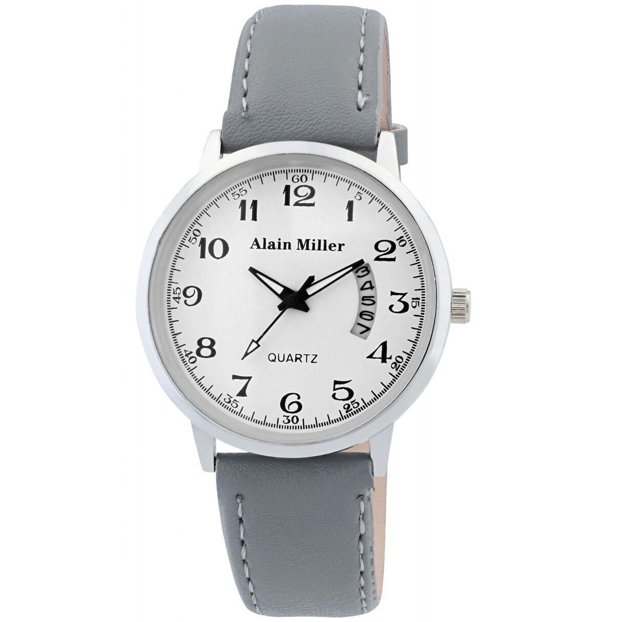 Reloj Alain Miller® Hombre com Bracelete em Pele Sintética - 0263