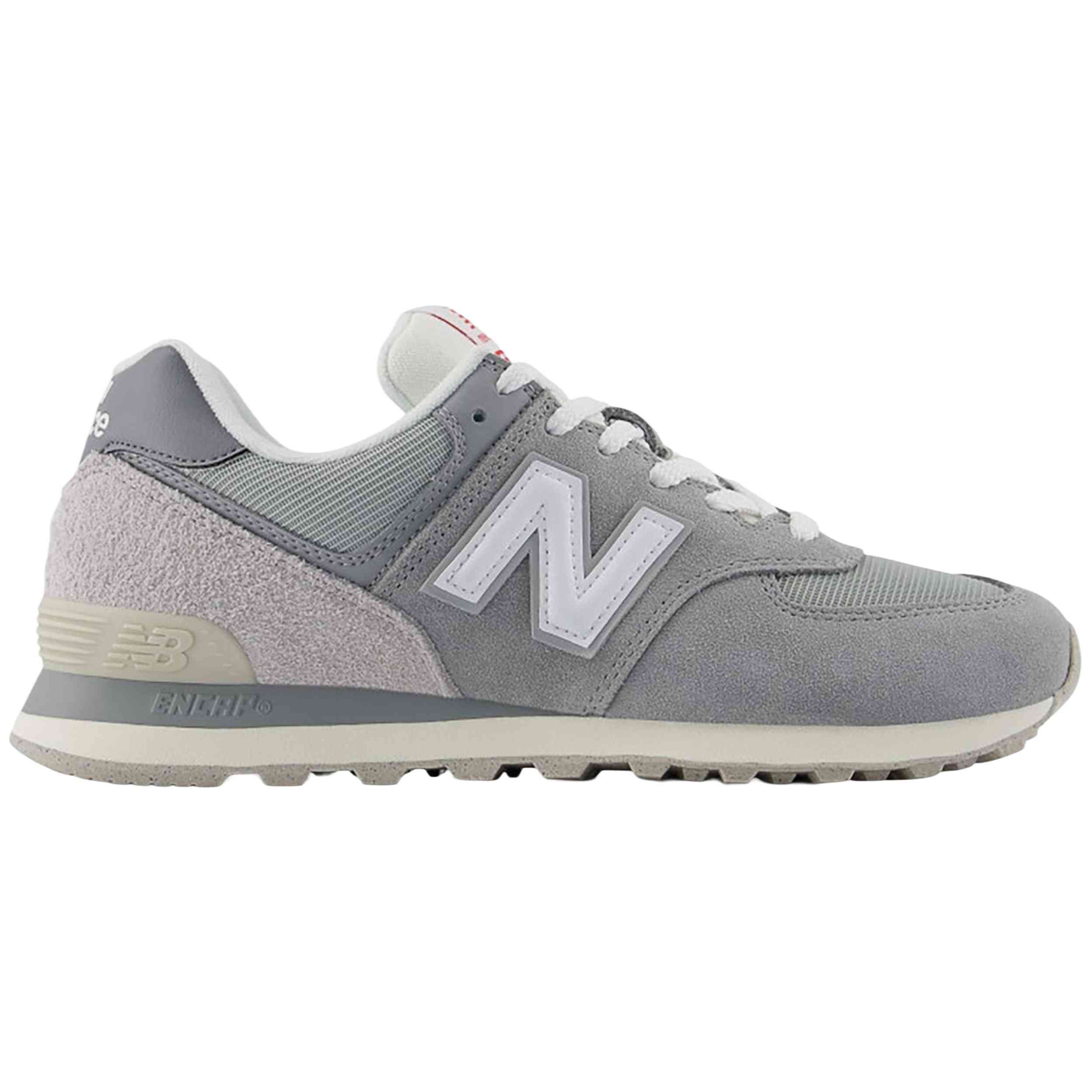Zapatillas New Balance modelo Zapatillas New Balance 574 gris oscuro beige rosado para Mujer en color Gris