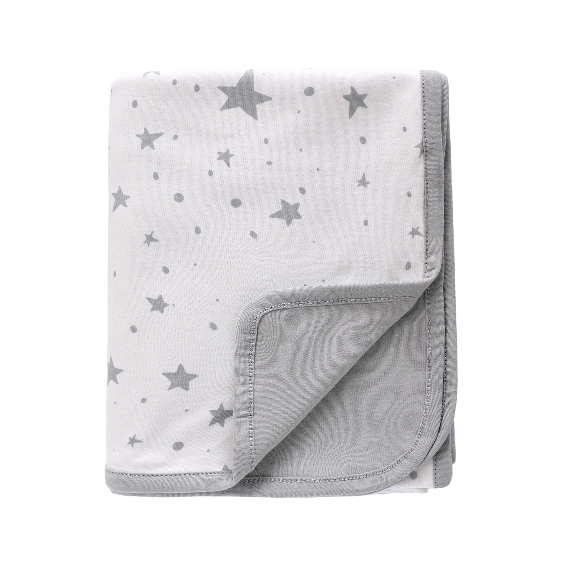 CA Manta antisobresaltos para bebés, de doble capa, agradable para la piel, de algodón suave para bebés, manta de aire acondicionado para niños y niñas, manta para la siesta